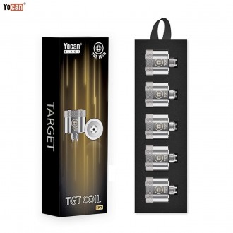 Yocan Black TGT Replacement Coils - Pack of 5 [YCBKTGTC5PK]