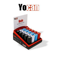 Yocan Kodo 510 Vape Battery - Mix Colors - 9ct Display