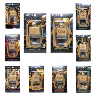 Arya - Air Freshener 10ml Bottles - Assorted Fragrances - 60ct Display 